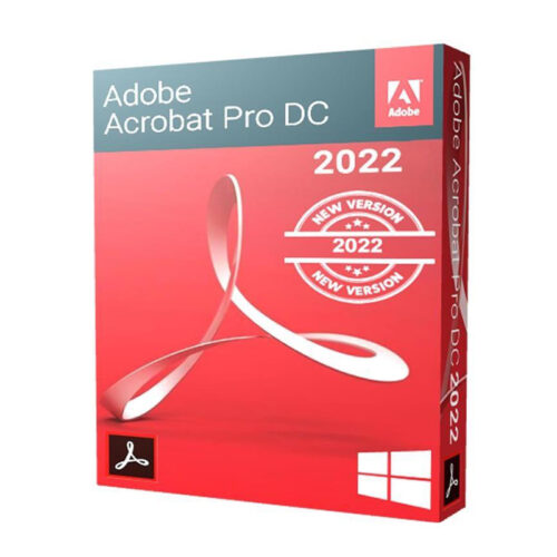 Adobe Acrobat Pro DC 2022 - para MAC Y WINDOWS - Vigencia Perpetua